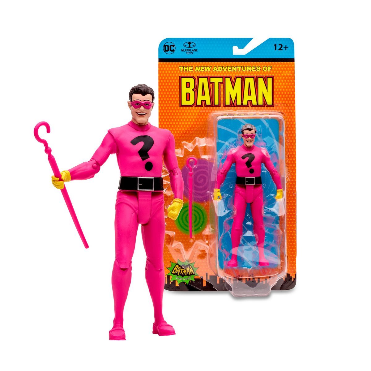 Figura Dc Retro Batman 66 Mc Farlane - The Riddler